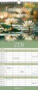 Cover-Bild zum Titel 'Familienplaner Zen 2026 - Familien-Timer 19,5x45 cm - 5 Spalten - Wand-Planer - viel Platz für Eintragungen - Familienkalender - Alpha Edition' von ''