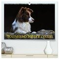 Traumhund Border Collie (hochwertiger Premium Wandkalender 2025 DIN A2 quer), Kunstdruck in Hochglanz - Sigrid Starick