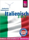 Italienisch 3 in 1: Italienisch Wort für Wort, Italienisch kulinarisch, Italienisch Slang - Michael Blümke, Ela Strieder