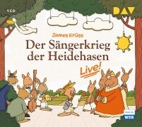 Cover-Bild zum Titel 'Der Sängerkrieg der Heidehasen - Live!' von 'James Krüss'