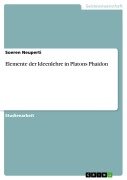 Cover-Bild zum Titel 'Elemente der Ideenlehre in Platons Phaidon' von 'Soeren Neuperti'