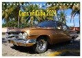 Cars of Cuba 2024 (Tischkalender 2024 DIN A5 quer), CALVENDO Monatskalender - Dirk Herms