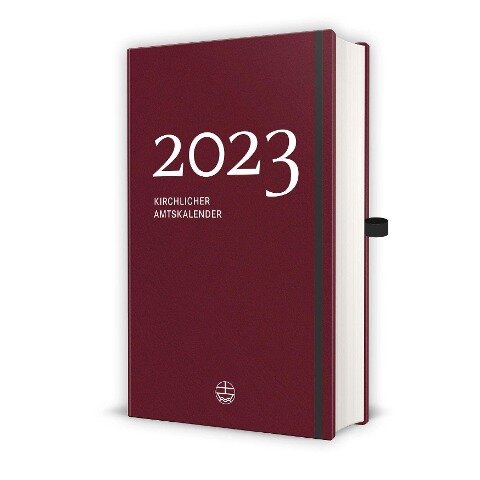 Kirchlicher Amtskalender 2023 - rot - 