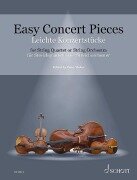 Cover-Bild zum Titel 'Easy Concert Pieces für Streichquartett oder Streichorchester' von ''