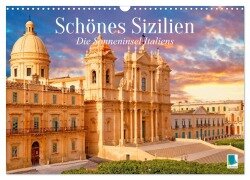 Cover-Bild zum Titel 'Schönes Sizilien: die Sonneninsel Italiens (Wandkalender 2026 DIN A3 quer), CALVENDO Monatskalender' von 'Calvendo Calvendo'