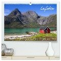 Lofoten - Norwegen zwischen Bergen und Meer (hochwertiger Premium Wandkalender 2024 DIN A2 quer), Kunstdruck in Hochglanz - Frauke Gimpel