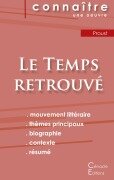 Cover-Bild zum Titel 'Fiche de lecture Le Temps retrouvé de Marcel Proust (analyse littéraire de référence et résumé complet)' von 'Marcel Proust'