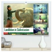 Landleben in Südostasien. Menschen in Vietnam und Kambodscha (hochwertiger Premium Wandkalender 2026 DIN A2 quer), Kunstdruck in Hochglanz - Rose Hurley