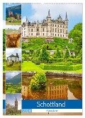 Schottland - Reiseplaner (Wandkalender 2024 DIN A2 hoch), CALVENDO Monatskalender - Nina Schwarze