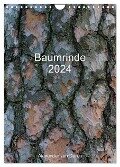 Baumrinde 2024 (Wandkalender 2024 DIN A4 hoch), CALVENDO Monatskalender - Alexander von Düren