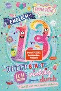 Cover-Bild zum Titel 'Endlich 13 - Jetzt starte ich richtig durch (weiß nur noch nicht, wohin)' von 'Emma Flint'