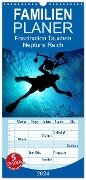 Familienplaner 2024 - Faszination Tauchen - Neptuns Reich mit 5 Spalten (Wandkalender, 21 x 45 cm) CALVENDO - Elisabeth Stanzer