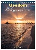 Usedom - Inseltraum im Norden (Tischkalender 2024 DIN A5 hoch), CALVENDO Monatskalender - Martin Wasilewski
