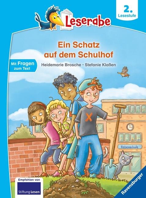 Ein Schatz auf dem Schulhof - Leserabe ab 2. Klasse - Erstlesebuch für Kinder ab 7 Jahren - Heidemarie Brosche
