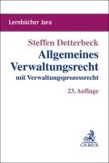 Cover-Bild zum Titel 'Allgemeines Verwaltungsrecht' von 'Steffen Detterbeck'