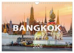 Cover-Bild zum Titel 'BANGKOK Hauptstadt von Thailand (Wandkalender 2026 DIN A4 quer), CALVENDO Monatskalender' von 'Mario Weigt'