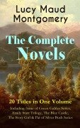 Cover-Bild zum Titel 'The Complete Novels of Lucy Maud Montgomery - 20 Titles in One Volume: Including Anne of Green Gables Series, Emily Starr Trilogy, The Blue Castle, The Story Girl & Pat of Silver Bush Series' von 'Lucy Maud Montgomery'