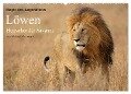 Magie des Augenblicks - Löwen - Herrscher der Savanne (Wandkalender 2024 DIN A2 quer), CALVENDO Monatskalender - Winfried Wisniewski