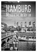 HAMBURG Monochrome Ansichten (Wandkalender 2024 DIN A3 hoch), CALVENDO Monatskalender - Melanie Viola