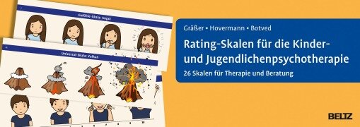 Cover-Bild zum Titel 'Rating-Skalen für die Kinder- und Jugendlichenpsychotherapie' von 'Melanie Gräßer, Eike Hovermann, Annika Botved'