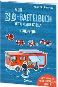 Cover-Bild zum Titel 'Mein 3D-Bastelbuch - Falten, kleben, spielen - Feuerwehr' von 'Norbert Pautner'