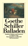 Cover-Bild zum Titel 'Sämtliche Balladen und Romanzen' von 'Johann Wolfgang von Goethe, Friedrich von Schiller'