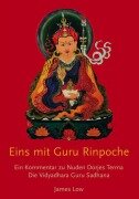 Cover-Bild zum Titel 'Eins mit Guru Rinpoche' von 'James Low, Nuden Dorje Drophan Lingpa, Chhimed Rigdzin Lama'