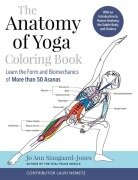 Cover-Bild zum Titel 'The Anatomy of Yoga Coloring Book' von 'Jo Ann Staugaard-Jones'