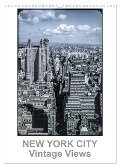 NEW YORK CITY - Vintage Views (Wandkalender 2024 DIN A3 hoch), CALVENDO Monatskalender - Michael Schulz-Dostal