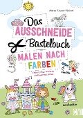 Cover-Bild zum Titel 'Das Ausschneide-Bastelbuch Malen nach Farben' von 'Andrea Küssner-Neubert'