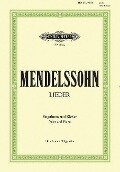 Lieder - Felix Mendelssohn Bartholdy