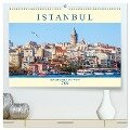 Istanbul - die Stadt zwischen zwei Welten (hochwertiger Premium Wandkalender 2024 DIN A2 quer), Kunstdruck in Hochglanz - Christian Müller