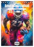 American Football. Paintings (Tischkalender 2025 DIN A5 hoch), CALVENDO Monatskalender - Rose Hurley