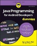 Cover-Bild zum Titel 'Java Programming for Android Developers For Dummies' von 'Barry Burd'