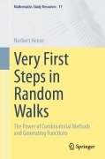 Cover-Bild zum Titel 'Very First Steps in Random Walks' von 'Norbert Henze'
