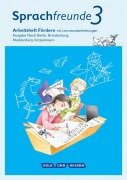 Cover-Bild zum Titel 'Sprachfreunde 3. Schuljahr. Arbeitsheft Fördern. Ausgabe Nord' von 'Katrin Junghänel, Susanne Kelch, Andrea Knöfler'