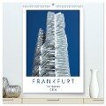 Frankfurt Turmvisionen (hochwertiger Premium Wandkalender 2024 DIN A2 hoch), Kunstdruck in Hochglanz - Dieter Meyer