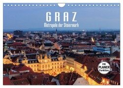 Graz - Metropole der Steiermark (Wandkalender 2025 DIN A4 quer), CALVENDO Monatskalender - LianeM LianeM