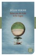 Cover-Bild zum Titel 'Reise um die Erde in 80 Tagen' von 'Jules Verne'