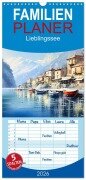 Cover-Bild zum Titel 'Familienplaner 2026 - Lieblingssee mit 5 Spalten (Wandkalender, 21 x 45 cm) CALVENDO' von 'Sabine Löwer'