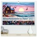 Strandhauszauber aus Papier (hochwertiger Premium Wandkalender 2025 DIN A2 quer), Kunstdruck in Hochglanz - Ally Bee