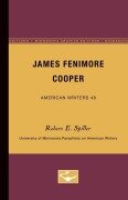 Cover-Bild zum Titel 'James Fenimore Cooper - American Writers 48' von 'Robert E. Spiller'