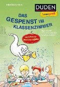 Cover-Bild zum Titel 'Duden Leseprofi - GROSSBUCHSTABEN: DAS GESPENST IM KLASSENZIMMER, Erstes Lesen' von 'Alexandra Fischer-Hunold'