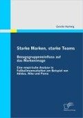 Cover-Bild zum Titel 'Starke Marken, starke Teams - Bezugsgruppeneinfluss auf das Markenimage' von 'Carolin Hartwig'