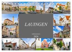 Lauingen Impressionen (Tischkalender 2026 DIN A5 quer), CALVENDO Monatskalender - Dirk Meutzner