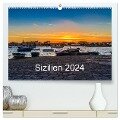 Sizilien 2024 / CH-Version (hochwertiger Premium Wandkalender 2024 DIN A2 quer), Kunstdruck in Hochglanz - Giuseppe Lupo