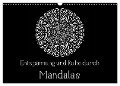 Entspannung und Ruhe durch Mandalas (Wandkalender 2024 DIN A3 quer), CALVENDO Monatskalender - Heike Langenkamp