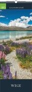 Cover-Bild zum Titel 'GEO - Wege 2026 - Wandkalender, 25 x 69 cm, 12 Bilder traumhafter Wege & Landschaften, deutsches Kalendarium, Spiralbindung, perfekt für Naturfreunde' von ''