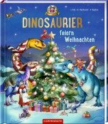 Cover-Bild zum Titel 'Dinosaurier feiern Weihnachten (Bd. 6)' von 'Dominik Hochwald, Jörg Ihle'