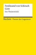 Cover-Bild zum Titel 'Gott. Ein Theaterstück' von 'Ferdinand von Schirach'